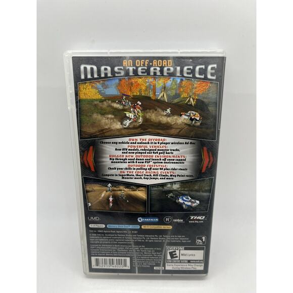 MX vs. ATV: On the Edge (Sony PSP, 2006) Complete - Picture 2 of 7